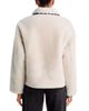 Aqua Aqua Faux Shearling Spread Collar Jacket - 4