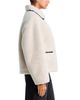 Aqua Aqua Faux Shearling Spread Collar Jacket - 5