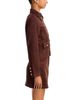 Aqua Aqua Faux Suede Collared Jacket - 4