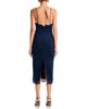 Aqua Aqua Faux Suede Lace Trim Slip Dress - 4