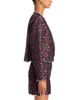 Aqua Aqua Floral Brocade Crystal Scallop Trim Jacket - 4