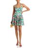 Aqua Aqua Floral Halter Drop Waist Mini Dress- Exclusive - 2
