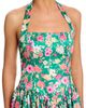 Aqua Aqua Floral Halter Drop Waist Mini Dress- Exclusive - 3