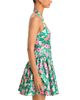 Aqua Aqua Floral Halter Drop Waist Mini Dress- Exclusive - 5