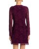 Aqua Aqua Floral Jacquard Mesh Mini Dress - 4