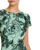 Aqua Aqua Floral Sequin Mesh Dress - 3