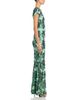 Aqua Aqua Floral Sequin Mesh Dress - 5