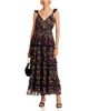 Aqua Aqua Floral Tier Sleeveless Maxi Dress - 2