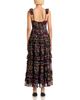 Aqua Aqua Floral Tier Sleeveless Maxi Dress - 4