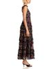 Aqua Aqua Floral Tier Sleeveless Maxi Dress - 5