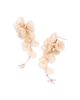 Aqua Aqua Flower Dangle Earrings - 3