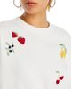 Aqua Aqua Fruit Embroidered Sweatshirt - 4