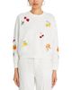 Aqua Aqua Fruit Embroidered Sweatshirt - 6