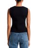 Aqua Aqua Fully Fashion Seamed Tank - 3