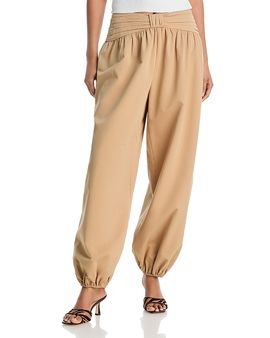 Aqua Aqua Gathered Waist Balloon Pants