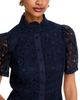Aqua Aqua Geo Lace Short Sleeve Mini Dress - 3