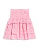 Aqua Aqua Girls' Cotton Eyelet Tiered Skirt, Big Kid - 1
