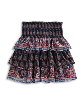 Aqua Aqua Girls' Ruffled Mini Skirt, Big Kid