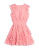 Aqua Aqua Girls' Sleeveless Ruffled Mini Dress, Big Kid - 1