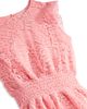 Aqua Aqua Girls' Sleeveless Ruffled Mini Dress, Big Kid - 3