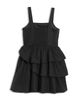 Aqua Aqua Girls' Tiered Poplin Mini Dress, Little Kid, Big Kid - 2