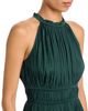Aqua Aqua Halter Neck Shirred Maxi Dress - 3