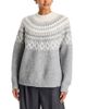 Aqua Aqua Hasana Fair Isle Crewneck Sweater - 1