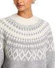 Aqua Aqua Hasana Fair Isle Crewneck Sweater - 4
