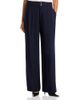 Aqua Aqua High Rise Pleated Wide Leg Pants - 1