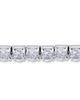 Aqua Aqua I Love You Cubic Zirconia Stretch Bracelet - 4