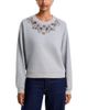 Aqua Aqua Juliana Embellished Crewneck Sweatshirt - 1