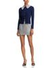Aqua Aqua Lace Collar Pointelle Cardigan - 2