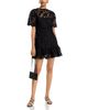 Aqua Aqua Lace Flounce Mini Dress - 2