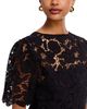 Aqua Aqua Lace Flounce Mini Dress - 3
