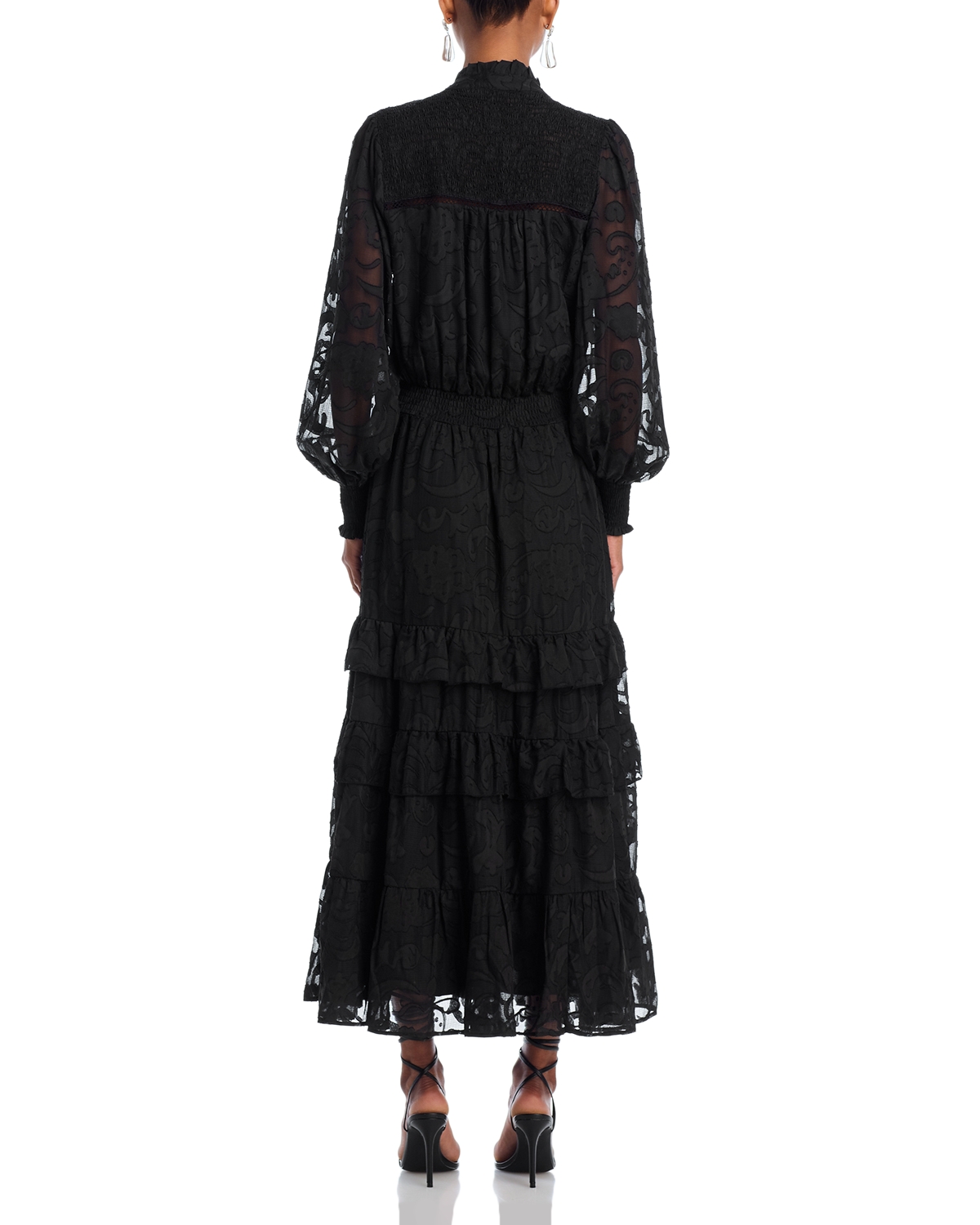 fitted lace wedding dress Manteau Aqua MA-1031 Black Cardigan & Jumper Swim Set – myselflingerie.com