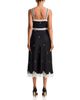 Aqua Aqua Lace Trim Crystal Embellished Slip Dress - 4