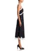 Aqua Aqua Lace Trim Crystal Embellished Slip Dress - 5