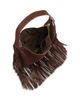 Aqua Aqua Large Fringed Suede Hobo Bag - 3