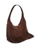 Aqua Aqua Large Fringed Suede Hobo Bag - 4