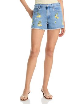 Aqua Aqua Lemon Denim Shorts