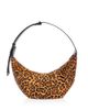 Aqua Aqua Leopard Print Calf Hair Hobo Bag - 1