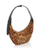 Aqua Aqua Leopard Print Calf Hair Hobo Bag - 4