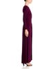 Aqua Aqua Long Sleeve Ruched Maxi Dress - 5