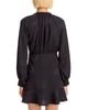 Aqua Aqua Long Sleeve Wrap Dress in Bird Jacquard - 4