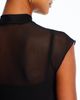 Aqua Aqua Mesh Mock Neck Top - 5