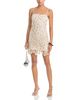 Aqua Aqua Mirror Crochet Mini Dress - 2