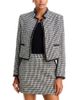 Aqua Aqua Mixed Houndstooth Button Front Jacket - 1