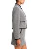 Aqua Aqua Mixed Houndstooth Button Front Jacket - 4