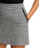 Aqua Aqua Mixed Houndstooth Mini Skirt - 5