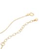 Aqua Aqua Moon Pendant Necklace, 15-17 - 3